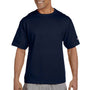 Champion Mens Heritage Short Sleeve Crewneck T-Shirt - Navy Blue