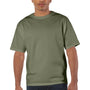 Champion Mens Heritage Short Sleeve Crewneck T-Shirt - Fresh Olive Green