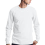 Champion Mens Heritage Long Sleeve Crewneck T-Shirt - White