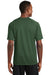 Sport-Tek T473 Mens Dry Zone Moisture Wicking Short Sleeve Crewneck T-Shirt Forest Green Back