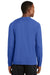 Sport-Tek T473LS Mens Dry Zone Moisture Wicking Long Sleeve Crewneck T-Shirt Royal Blue Back