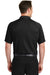 Sport-Tek T475 Mens Dry Zone Moisture Wicking Short Sleeve Polo Shirt Black Back