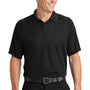 Sport-Tek Mens Dry Zone Moisture Wicking Short Sleeve Polo Shirt - Black