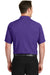 Sport-Tek T475 Mens Dry Zone Moisture Wicking Short Sleeve Polo Shirt Purple Back