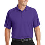 Sport-Tek Mens Dry Zone Moisture Wicking Short Sleeve Polo Shirt - Purple