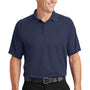 Sport-Tek Mens Dry Zone Moisture Wicking Short Sleeve Polo Shirt - True Navy Blue