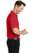 Sport-Tek T475 Mens Dry Zone Moisture Wicking Short Sleeve Polo Shirt Red Side