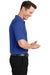 Sport-Tek T475 Mens Dry Zone Moisture Wicking Short Sleeve Polo Shirt Royal Blue Side