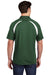 Sport-Tek T476 Mens Dry Zone Moisture Wicking Short Sleeve Polo Shirt Forest Green Back