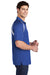 Sport-Tek T476 Mens Dry Zone Moisture Wicking Short Sleeve Polo Shirt Royal Blue Side
