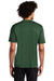 Sport-Tek T478 Mens Dry Zone Moisture Wicking Short Sleeve Crewneck T-Shirt Forest Green Back