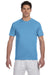 Champion T525C Short Sleeve Crewneck T-Shirt Light Blue Front