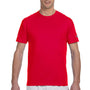 Champion Mens Short Sleeve Crewneck T-Shirt - Red