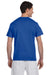 Champion T525C Mens Short Sleeve Crewneck T-Shirt Royal Blue Back