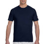 Champion Mens Short Sleeve Crewneck T-Shirt - Navy Blue