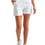TriDri Womens Maria Jogger Shorts w/ Pockets - White
