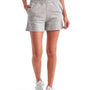 TriDri Womens Maria Jogger Shorts w/ Pockets - Heather Grey