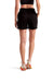 TriDri TD062 Womens Maria Jogger Shorts w/ Pockets Black Back