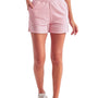 TriDri Womens Maria Jogger Shorts w/ Pockets - Light Pink