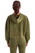 TriDri TD077 Womens Alice 1/4 Zip Hooded Sweatshirt Hoodie Olive Green Back