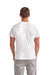 TriDri TD501 Mens Moisture Wicking Short Sleeve Crewneck T-Shirt White Back