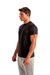 TriDri TD501 Mens Moisture Wicking Short Sleeve Crewneck T-Shirt Black 3Q