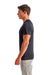 TriDri TD501 Mens Moisture Wicking Short Sleeve Crewneck T-Shirt French Navy Blue Side