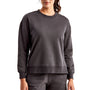 TriDri Womens Billie Side Zip Crewneck Sweatshirt - Charcoal Grey