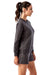 TriDri TD600 Womens Billie Side Zip Crewneck Sweatshirt Charcoal Grey Side