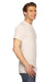 American Apparel TR401W Mens Track Short Sleeve Crewneck T-Shirt Oatmeal Side