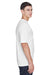 Team 365 TT11 Mens Zone Performance Moisture Wicking Short Sleeve Crewneck T-Shirt White Side