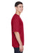 Team 365 TT11 Mens Zone Performance Moisture Wicking Short Sleeve Crewneck T-Shirt Scarlet Red Side