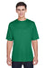 Team 365 TT11 Mens Zone Performance Moisture Wicking Short Sleeve Crewneck T-Shirt Kelly Green Front