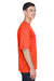 Team 365 TT11 Mens Zone Performance Moisture Wicking Short Sleeve Crewneck T-Shirt Orange Side