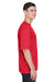 Team 365 TT11 Mens Zone Performance Moisture Wicking Short Sleeve Crewneck T-Shirt Red Side