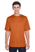 Team 365 TT11 Mens Zone Performance Moisture Wicking Short Sleeve Crewneck T-Shirt Burnt Orange Front
