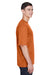 Team 365 TT11 Mens Zone Performance Moisture Wicking Short Sleeve Crewneck T-Shirt Burnt Orange Side