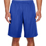 Team 365 Mens Zone Performance Moisture Wicking Shorts w/ Pockets - Royal Blue