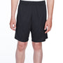 Team 365 Youth Zone Performance Moisture Wicking Shorts w/ Pockets - Black