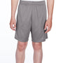 Team 365 Youth Zone Performance Moisture Wicking Shorts w/ Pockets - Graphite Grey