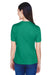Team 365 TT11W Womens Zone Performance Moisture Wicking Short Sleeve V-Neck T-Shirt Kelly Green Back