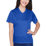 Team 365 Womens Zone Performance Moisture Wicking Short Sleeve V-Neck T-Shirt - Royal Blue