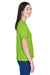 Team 365 TT11W Womens Zone Performance Moisture Wicking Short Sleeve V-Neck T-Shirt Acid Green SIde