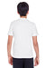 Team 365 TT11Y Youth Zone Performance Moisture Wicking Short Sleeve Crewneck T-Shirt White Back