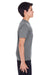 Team 365 TT11Y Youth Zone Performance Moisture Wicking Short Sleeve Crewneck T-Shirt Graphite Grey Side