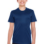 Team 365 Youth Zone Performance Moisture Wicking Short Sleeve Crewneck T-Shirt - Dark Navy Blue