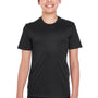 Team 365 Youth Zone Performance Moisture Wicking Short Sleeve Crewneck T-Shirt - Black