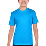 Team 365 Youth Zone Performance Moisture Wicking Short Sleeve Crewneck T-Shirt - Electric Blue