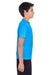 Team 365 TT11Y Zone Performance Moisture Wicking Short Sleeve Crewneck T-Shirt Electric Blue Side