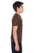 Team 365 TT11Y Youth Zone Performance Moisture Wicking Short Sleeve Crewneck T-Shirt Brown Side